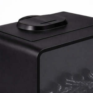 Aromora Relax kandalló hatású aromaterápiás diffúzor és ultrahangos párásító 300 ml – LED láng effekt - KE24-372 (FX) (BBV) - Image 5