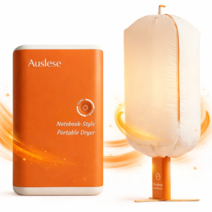 Auslese mini hordozható elektromos ruhaszárító – összecsukható kompakt ruhaszárító 300W teljesítménnyel (BBM) - Image 1