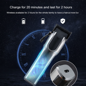 BOXILI BXL-815 elektromos hajvágó kerámia penge rozsdamentes acél, 3-15 mm-es (BBM) - Image 6