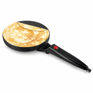 CREPELLA Pro elektromos palacsintasütő és crepe maker – tapadásmentes tortilla sütő, kompakt reggelikészítő - 600W (BBE) - Image 7