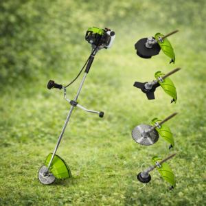 Flinke FK-9600 benzines fűkasza és bozótvágó 5,8 LE 65cc – professzionális damilos és késes kasza (FX) - Image 3