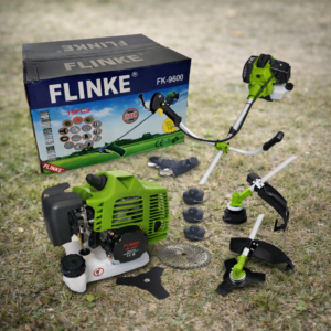 Flinke FK-9600 benzines fűkasza és bozótvágó 5,8 LE 65cc – professzionális damilos és késes kasza (FX) - Image 4