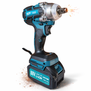 HAYAMI HA-1021 4 részes akkus szerszámkészlet 88V – vezeték nélküli gépszett ütvefúróval, sarokcsiszolóval és kiegészítőkkel (FX) - Image 1