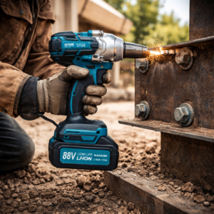 HAYAMI HA-1021 4 részes akkus szerszámkészlet 88V – vezeték nélküli gépszett ütvefúróval, sarokcsiszolóval és kiegészítőkkel (FX) - Image 2