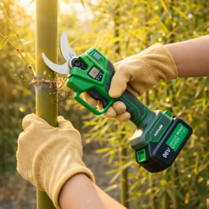 HAYAMI HA-1032 akkumulátoros metszőolló – elektromos kerti metszőolló ágak és növények metszéséhez (BBV) - Image 3