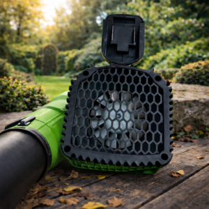 HAYAMI HA-1046 188V akkumulátoros lombfúvó zöld – vezeték nélküli kerti levélfújó 7 sebességfokozattal akár 30 000 RPM fordulatszámmal (BBV) - Image 4