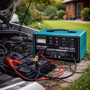 Hayami HA-XH-200 automata autó akkumulátortöltő – intelligens 12V/24V akkumulátor töltő digitális kijelzővel (BBV) - Image 4