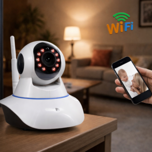 Jortan JT-100BW mobilhálózati IP kamera – vezeték nélküli biztonsági megfigyelő kamera telefonos eléréssel (FX) - Image 2