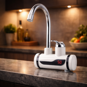 Kaski KL25-101 fali elektromos vízmelegítős csaptelep LCD kijelzővel 3000W (BBV) - Image 4