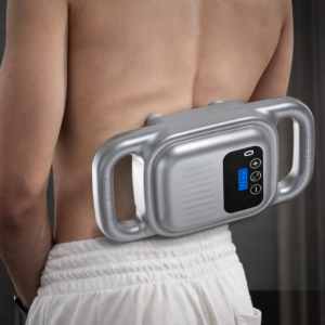 MDHL MD-8078 vibrációs masszírozó készülék – elektromos izommasszírozó 4 cserélhető fejjel izomlazításhoz (BBD) - Image 5