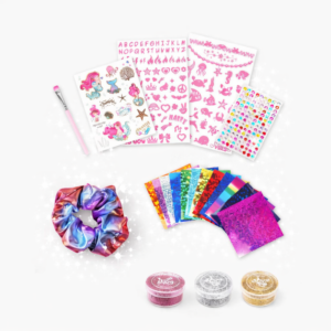 Mermaid csillámtetoválás készlet – glitter tattoo szett kreatív játékhoz (BBJ) - Image 5