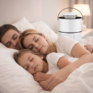 NOVA NV-813 elektromos szúnyogirtó lámpa – UV rovarcsapda, LED szúnyog- és rovarirtó készülék otthonra, teraszra és kertbe (BBV) (FX) - Image 2