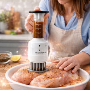 Fűszer és pác adagoló, rozsdamentes acélpengékkel - húspuhító injekciós pácoló (FX)(IT) - Image 3