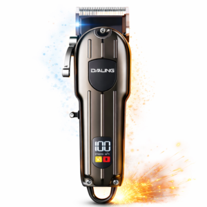 Professzionális vezeték nélküli hajnyíró digitális kijelzővel – DALING DL-1538B akkumulátoros hajvágó gép (BBV) - Image 1