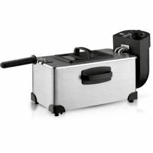 RAF 3 literes elektromos fritőz – 2000W olajsütő rántott ételekhez (BBV) (FX)