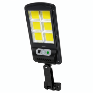 Solarix SL-180 kültéri napelemes COB fali lámpa – hidegfehér LED kerti világítás, split kivitel (FX) - Image 5