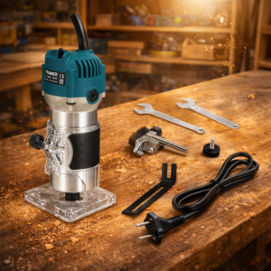 THO M-6008 elektromos kézi marógép – faipari felsőmaró, precíz élmaró és horonymaró (FX) - Image 4