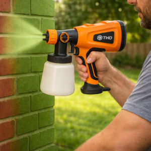 THO M-6014 elektromos festékszóró pisztoly – állítható festékszóró, falfestéshez és bútorfestéshez (FX) - Image 3