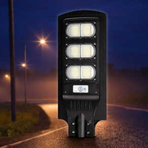 THOLux DNL-003 90W napelemes LED utcai lámpa 12000mAh – távirányítós kültéri udvari biztonsági világítás (FX) - Image 4