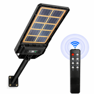 THOLux FT-200W 200W napelemes LED utcai lámpa 6500K hidegfehér IP65 – kültéri udvari és kerti világítás (FX) - Image 8