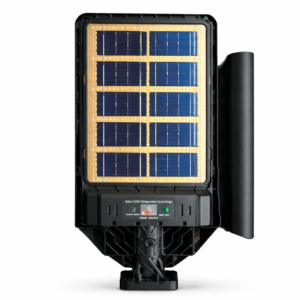 THOLux FT-200W 200W napelemes LED utcai lámpa 6500K hidegfehér IP65 – kültéri udvari és kerti világítás (FX) - Image 3