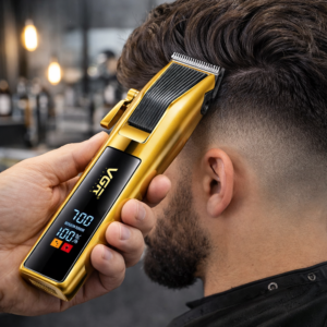 VGR V-177 professzionális akkus hajvágógép – vezeték nélküli borbély hajnyíró férfi haj- és szakállvágáshoz, precíz fodrász hajvágó (BBD) - Image 2