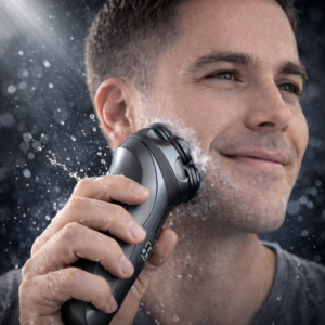 VGR V-321 háromfejes elektromos borotva – forgó körkéses borotva precíz borotválkozáshoz (BBD) - Image 2