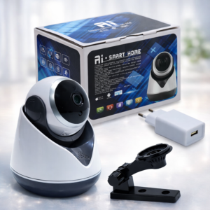 Veltrix okos babafigyelő és biztonsági kamera – WiFi-s HD vezeték nélküli mobilról vezérelhető megfigyelő kamera beltéri használatra (BBV) - Image 4