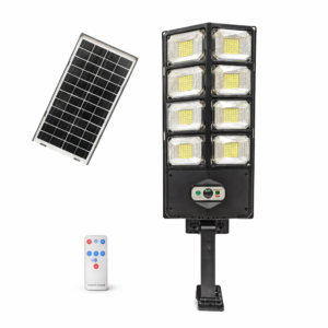 WORTH AIR 800W Pro napelemes LED reflektor – kültéri, távirányítós, IP66 vízálló biztonsági lámpa KE23-405 (FX) (BBV)