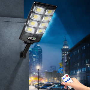 WORTH AIR 800W Pro napelemes LED reflektor – kültéri, távirányítós, IP66 vízálló biztonsági lámpa KE23-405 (FX) (BBV) - Image 4