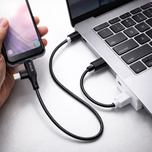 XHUA X162 4 az 1-ben gyorstöltő adatkábel – USB töltőkábel Lightning, Type-C és Micro USB csatlakozókkal - Image 2