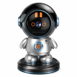 AstroCam asztronauta WiFi IP kamera 360° forgatható Full HD 1080P babafigyelő és kisállat megfigyelő éjjellátóval, kétirányú hanggal (BBD) - Image 8