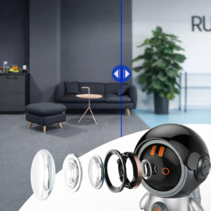 AstroCam asztronauta WiFi IP kamera 360° forgatható Full HD 1080P babafigyelő és kisállat megfigyelő éjjellátóval, kétirányú hanggal (BBD) - Image 7