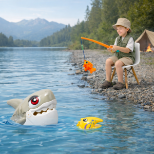 Cápa kaland mágneses horgász játék – interaktív ügyességi játék gyerekeknek (BBJ) - Image 4