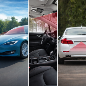 DriveGuard 3 kamerás autós menetrögzítő kamera – hurokrögzítéssel és éjjellátó móddal (BBD) - Image 4