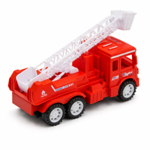 IgniTruck szirénázó és világító tűzoltó autó játék – 6 kerekű mentő jármű hang- és fényhatásokkal gyerekeknek (BBJ) - Image 5