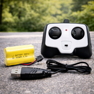 Távirányítós kék kamion pótkocsival 1:16 – amerikai stílusú RC teherautó gyerekeknek (BBJ) - Image 4