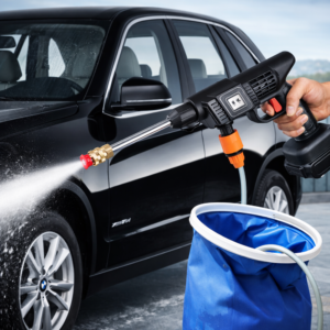 XHUA 48V akkus magasnyomású mosópisztoly – vezeték nélküli autómosó vízpisztoly akkumulátorral (BBD) - Image 5