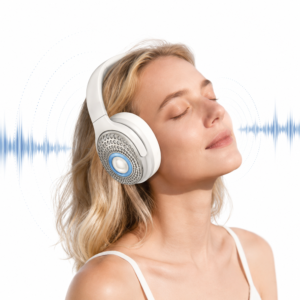 EZRA BW100 2 az 1-ben Bluetooth fejhallgató és hangszóró – Bluetooth 5.4, Type-C töltéssel (BBD)