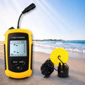 Fish Finder LCD kijelzős hordozható halradar - szonár érzékelővel, visszhangjelzővel(BBL)