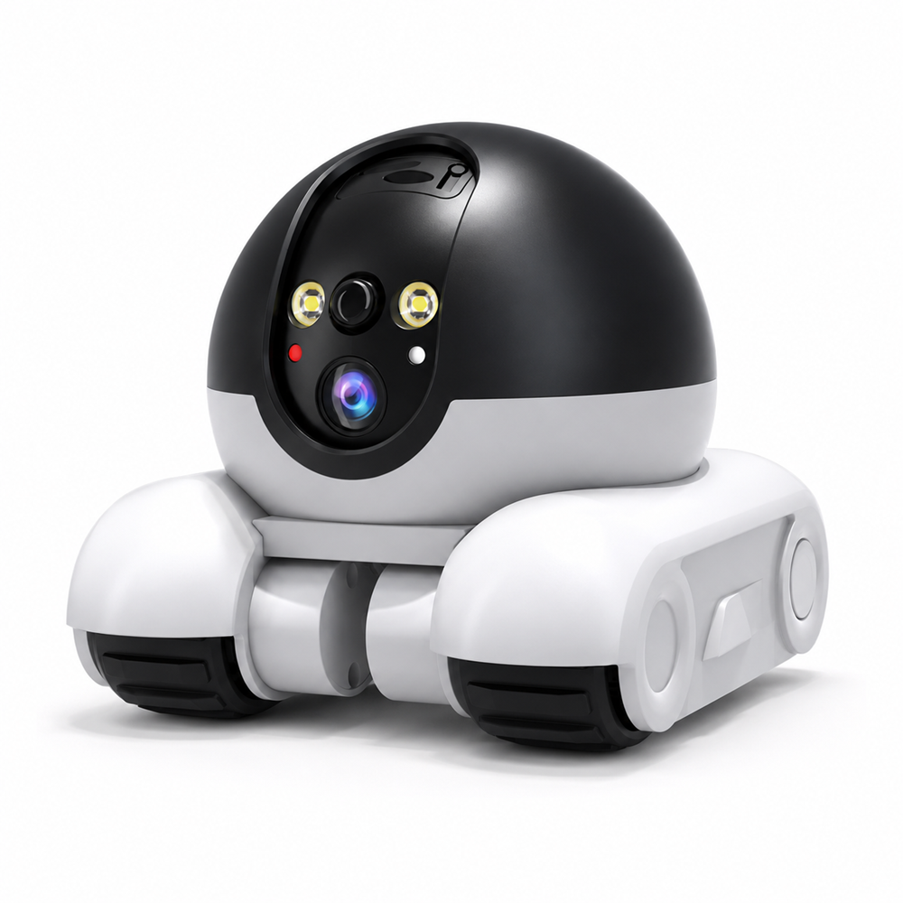 SXT-046 távirányítós megfigyelő robotkamera – WiFi FPV kamera autó éjjellátó LED világítással (BBD) 1